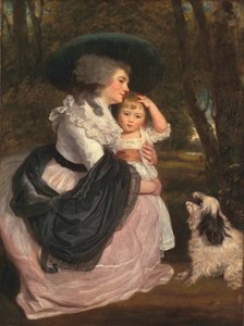 Lavinia, Countess Spencer, and John Charles Spencer, Viscount Althorp, later Earl Spencer